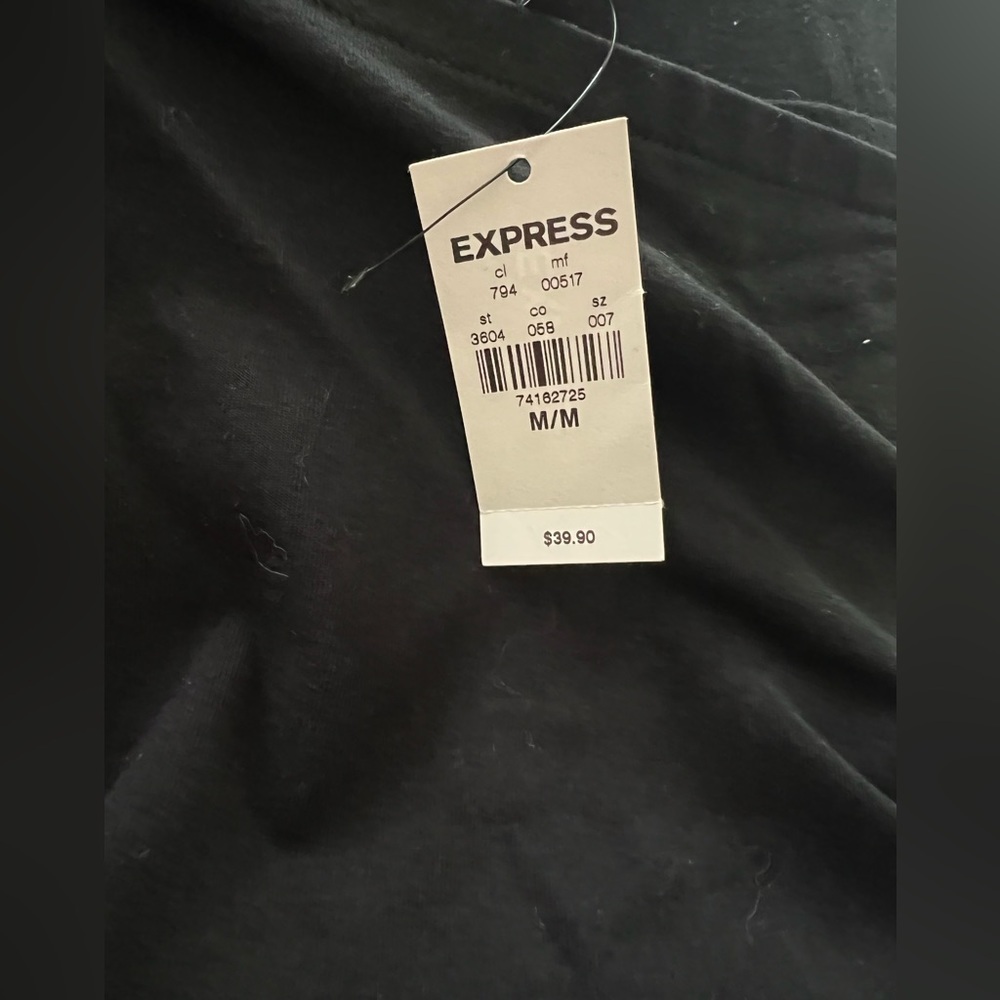 Express off the shoulder fitted dress - Picture 3 of 3